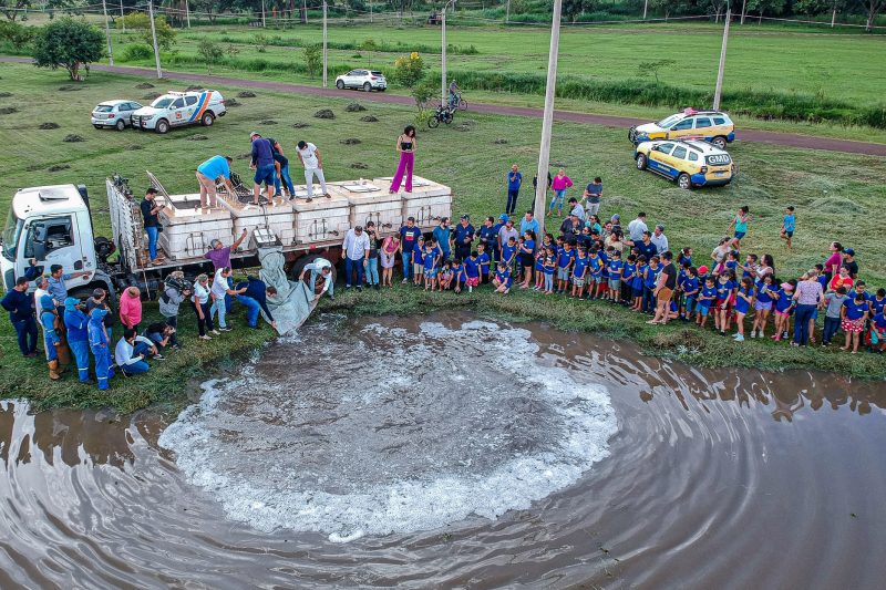 Domingo tem pesca liberada em dois parques de Beltrão