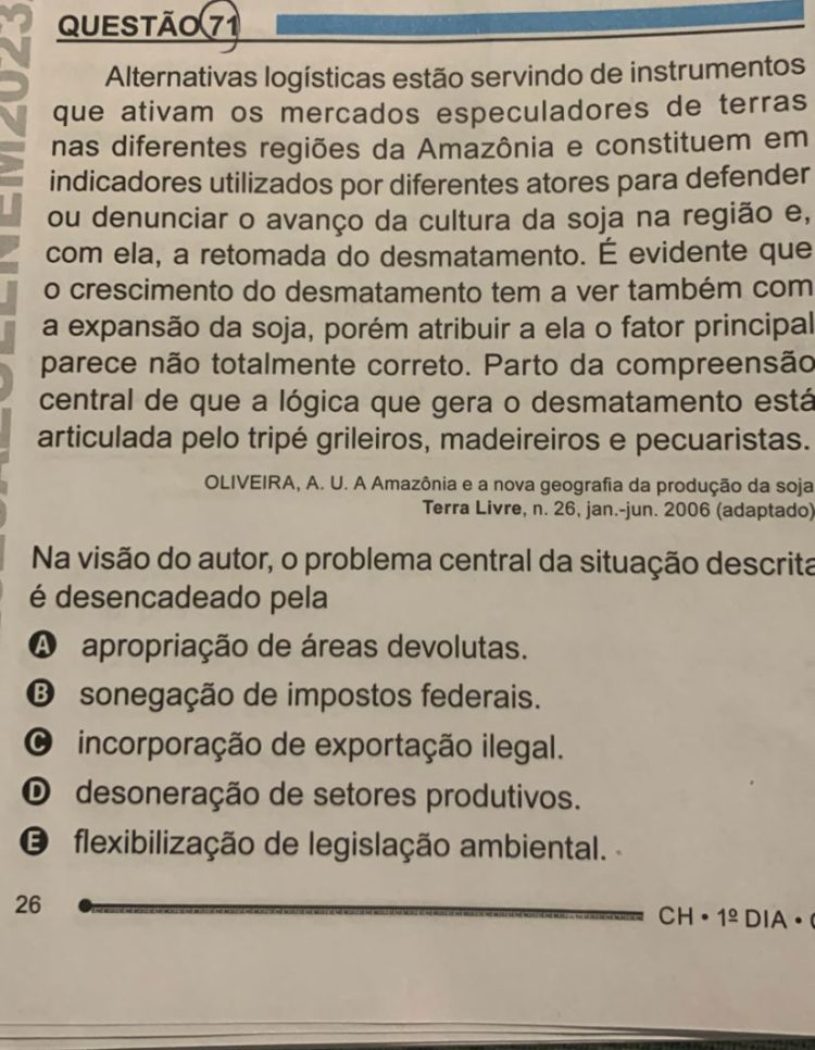 NOTA DE REPÚDIO À TENTATIVA DE CENSURA AO ENEM 2023 - AGB