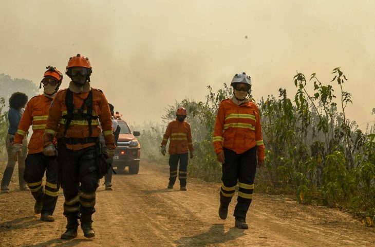 Operação Pantanal: Há seis focos de incêndios ativos