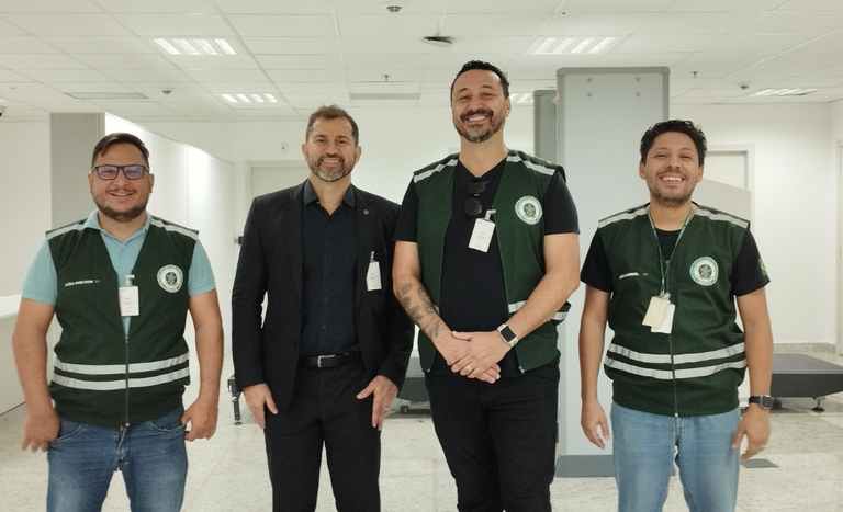 Mapa realiza visita técnica no Aeroporto Internacional de Cuiabá